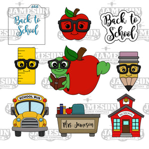 School / Teacher Cookie Cutters