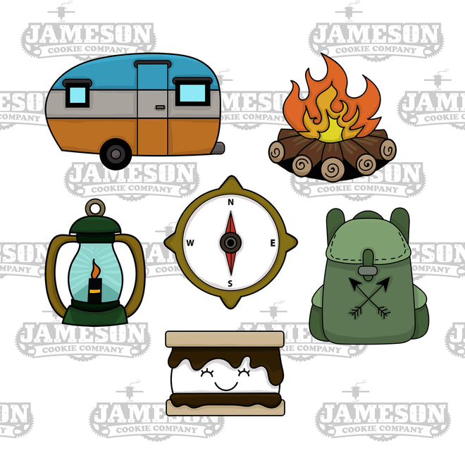 Camping Cookie Cutters