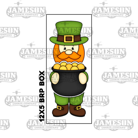 Build A Leprechaun - St. Patrick's Day, 3 Piece Cookie Cutter Set for 12x5 BRP Box