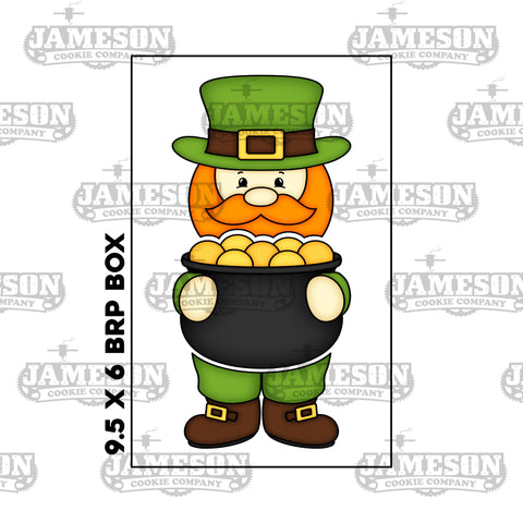 Build A Leprechaun - St. Patrick's Day, 3 Piece Cookie Cutter Set for 7 x 4 3/8 BRP Box