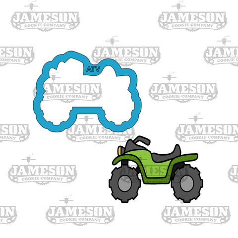 ATV 4-wheeler Cookie Cutter - Off-Road Theme