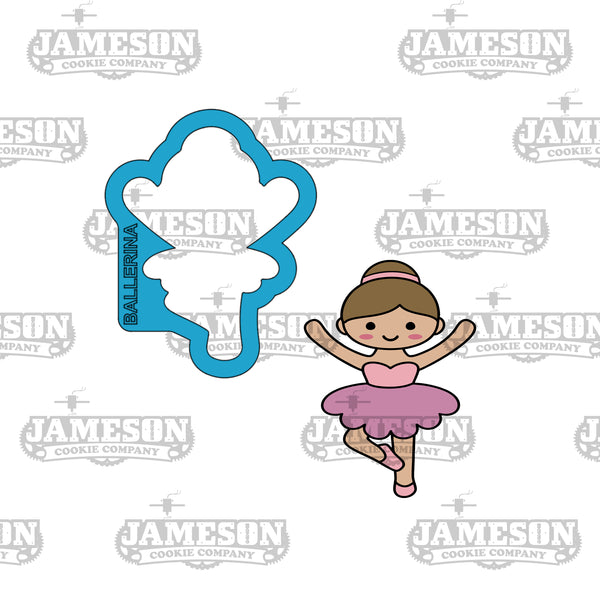 Ballerina Girl Cookie Cutter - Nutcracker Theme