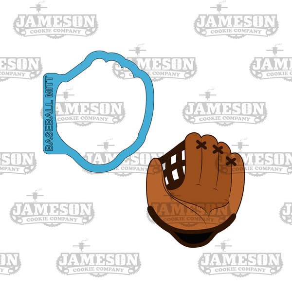 Baseball Mitt Glove Cookie Cutter - Sport Theme
