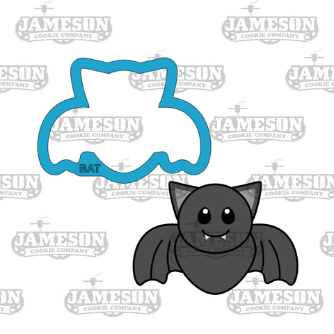 Halloween Bat #3 Cookie Cutter - Halloween Theme, Boy Bat