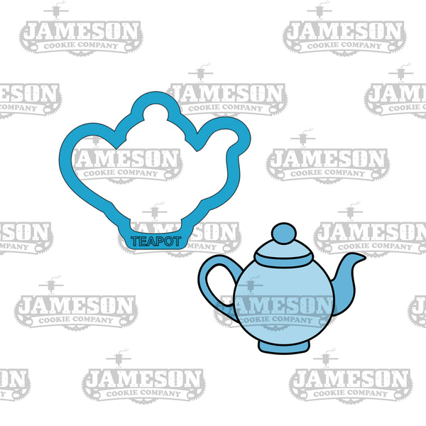 Tea Pot #3 Cookie Cutter - Spring, Tea Party Theme