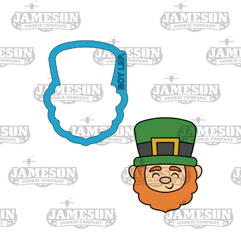 Boy Leprechaun Cookie Cutter - St. Patrick's Day Theme
