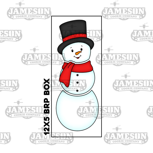 Build A Snowman - 3 Piece Cookie Cutter Set for 12x5 BRP Box