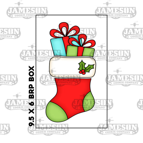 Build A Stocking - 3 Piece Cookie Cutter Set for 9.5x6 BRP Box