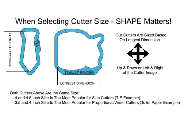 Santa Bow Shaped Cookie Cutter - Christmas Bows