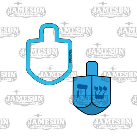 Dreidel Cookie Cutter - Hanukkah Theme