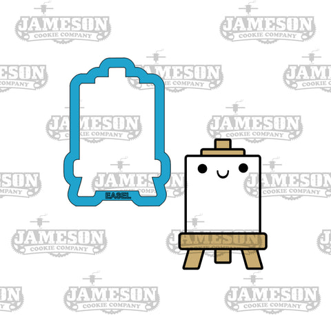 Paint Art Easel Cookie Cutter - Art, Teacher Appreciation, Back To School