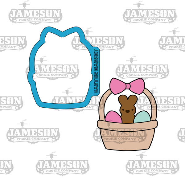 Easter Basket Cookie Cutter - Easter, Spring Theme