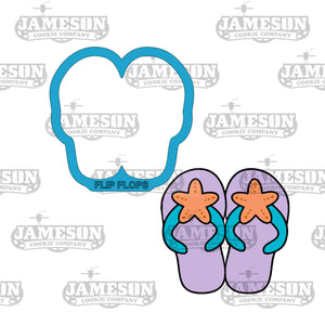 Flip Flops Cookie Cutter - Summer, Beach, Ocean Theme