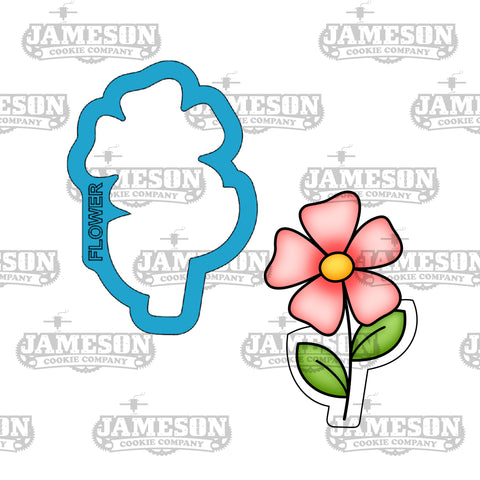 Spring Flower #1 Cookie Cutter - Easter, Spring, Mother's Day Theme