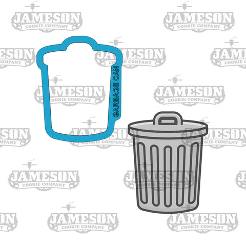 Garbage Trash Can Cookie Cutter - Recycle, Earth Day