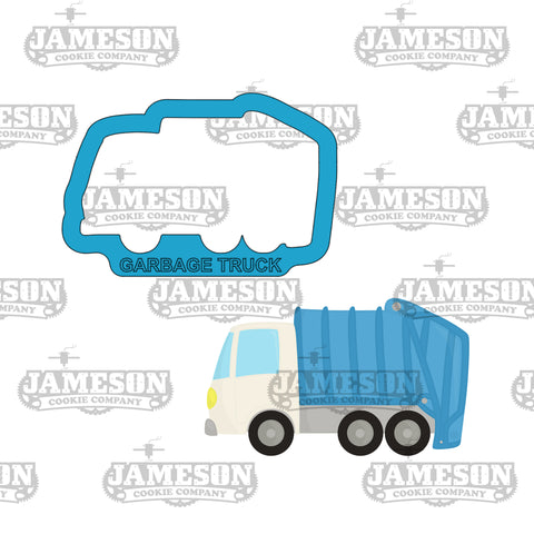 Garbage Truck #2 Cookie Cutter - Recycle, Earth Day