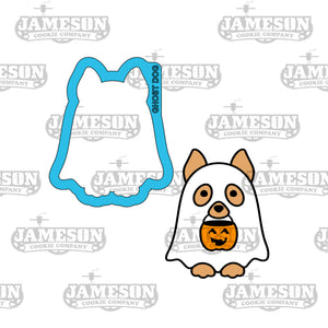 Ghost Dog Cookie Cutter - Halloween