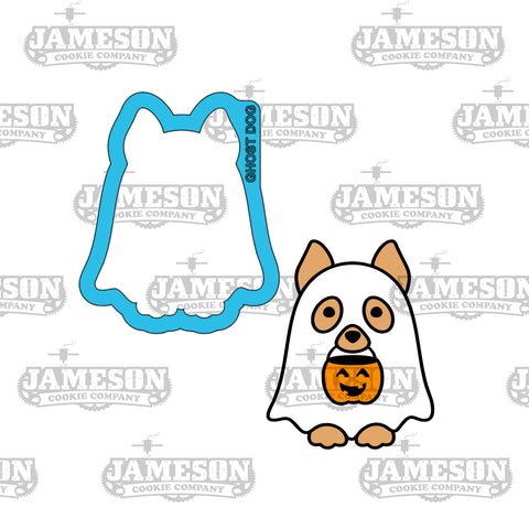 Ghost Dog Cookie Cutter - Halloween