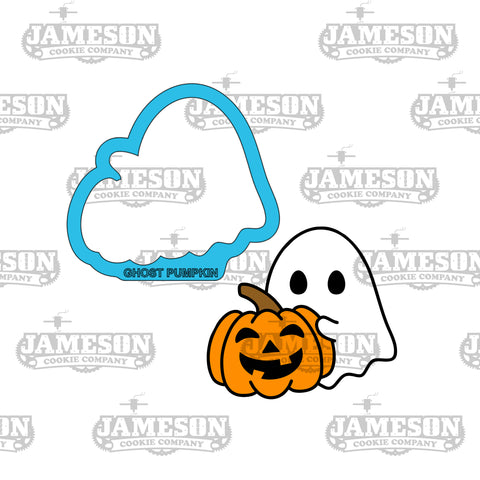Ghost Pumpkin Cookie Cutter - Halloween