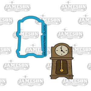 Grandfather Clock Cookie Cutter - Nutcracker Theme