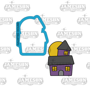 Haunted House Cookie Cutter - Halloween Theme