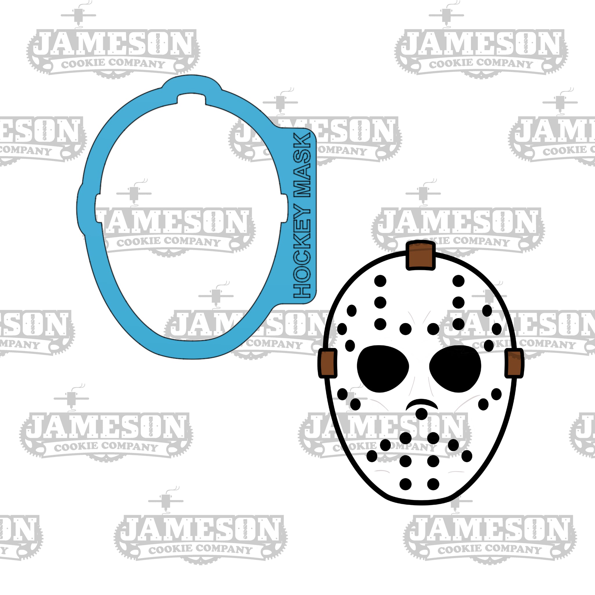 Hockey Mask Cookie Cutter - Sports Theme