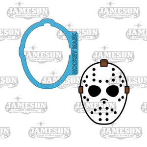 Hockey Mask Cookie Cutter - Sports Theme