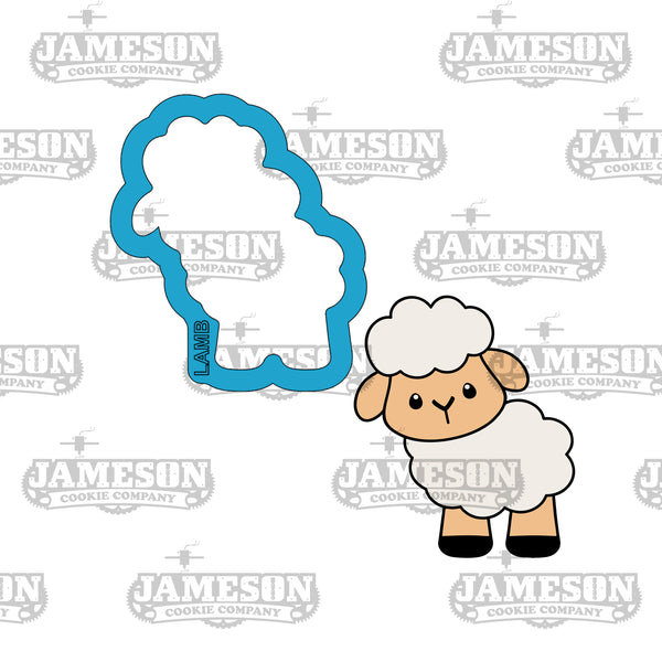 Easter Lamb Cookie Cutter - Easter, Spring Theme