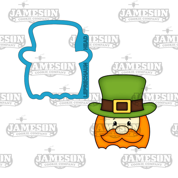 Build A Leprechaun - St. Patrick's Day, 3 Piece Cookie Cutter Set for 12x5 BRP Box