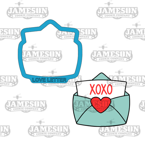 Love Letter Cookie Cutter - Valentine's Day, Love Theme