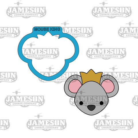 Mouse King Face Head Cookie Cutter - Nutcracker Theme