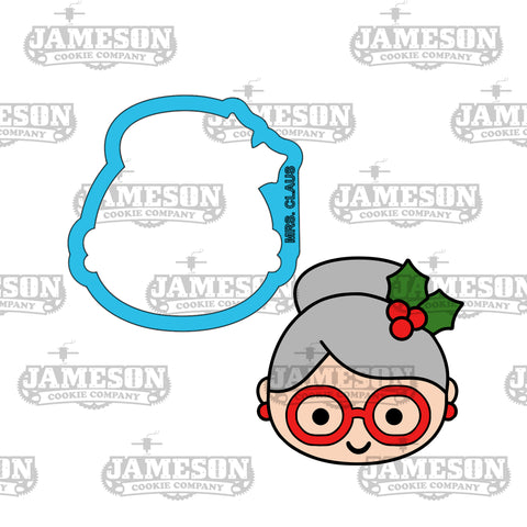 Mrs. Claus #4 Cookie Cutter - Santa Wife, Mrs. Saint Nick