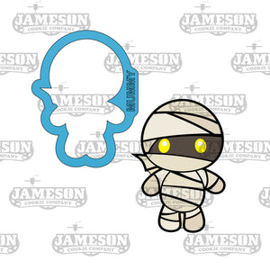 Mummy Cookie Cutter - Halloween Monster Character Theme