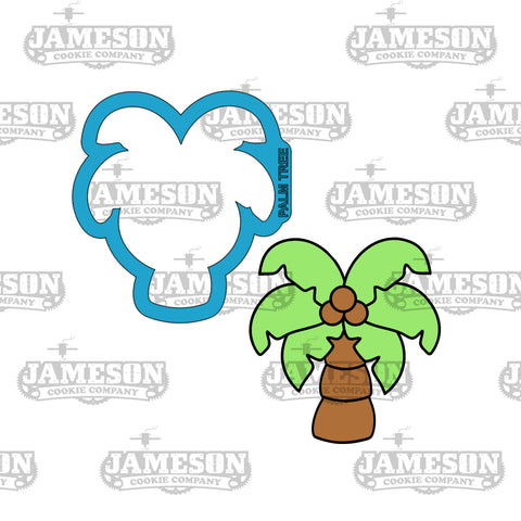 Palm Tree #3 Cookie Cutter - Beach, Pirate, Island, Hawaiian Theme