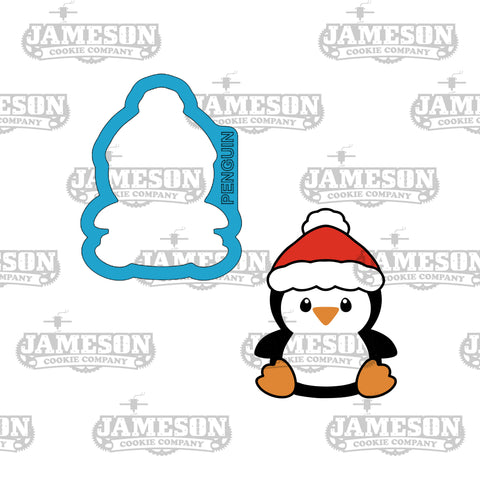 Penguin Cookie Cutter - Winter, Christmas Theme