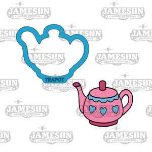 Teapot #2 Cookie Cutter - Tea Party Theme