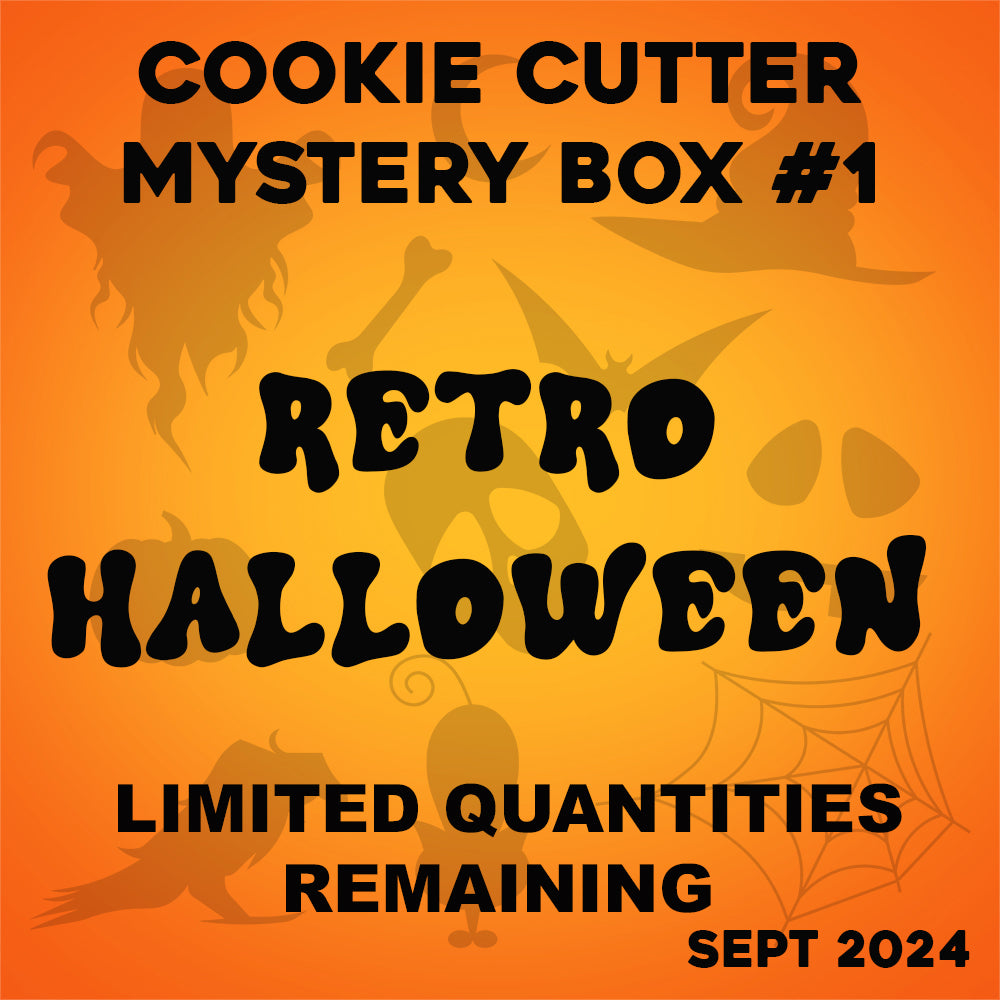 Mystery Cutter Box Set #1 - Retro Halloween Theme