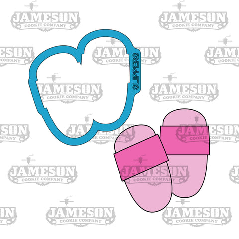 Spa Day Mom Slippers Cookie Cutter - Mother's Day Theme, Mom Sandals