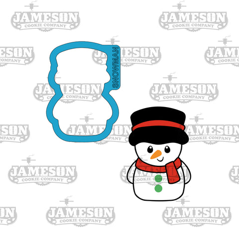 Christmas Snowman #2 Cookie Cutter