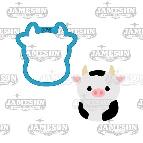 Cow Animal Pillow Cookie Cutter