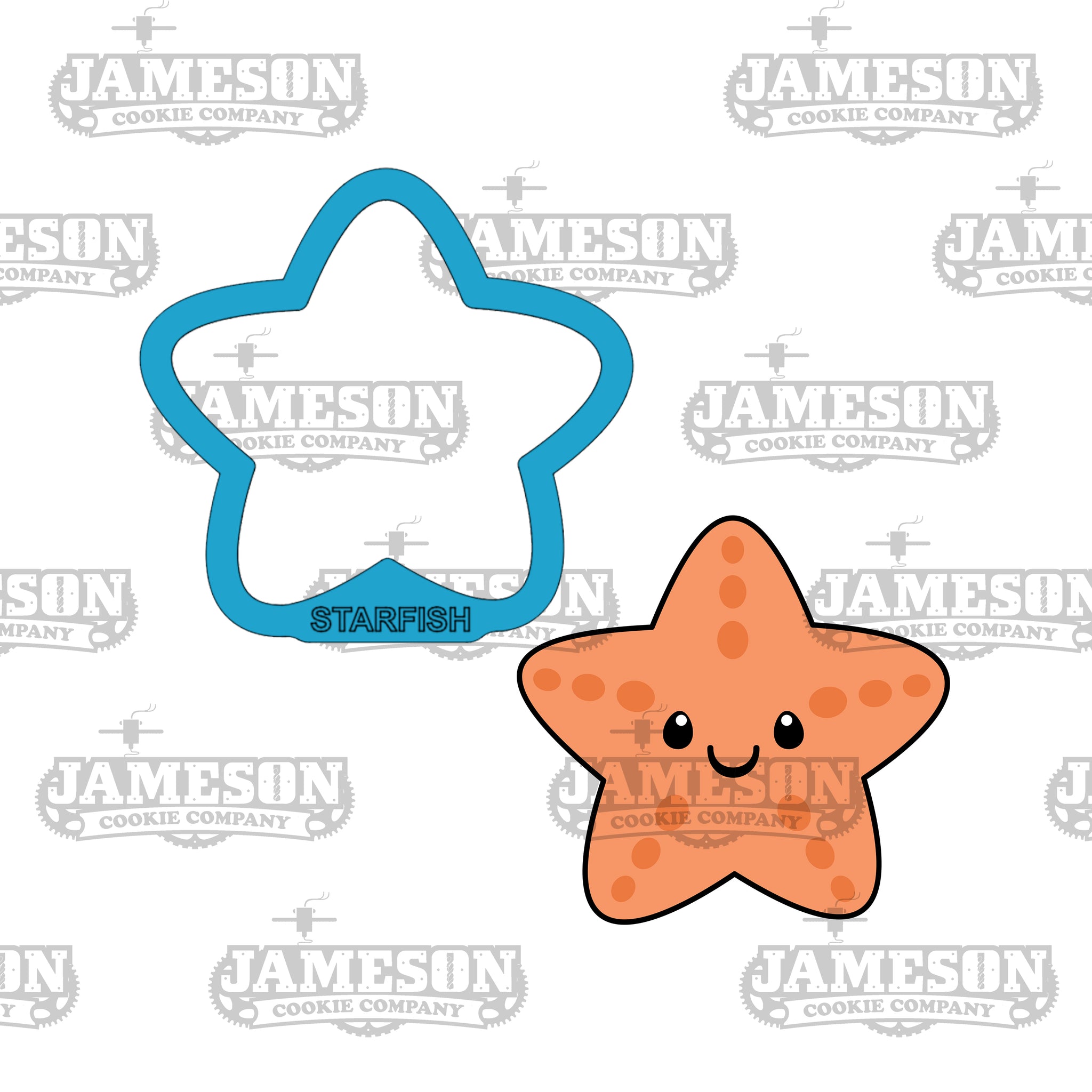 Star Fish #2 Cookie Cutter - Summer, Beach, Ocean Theme