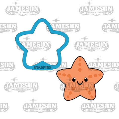 Star Fish #2 Cookie Cutter - Summer, Beach, Ocean Theme