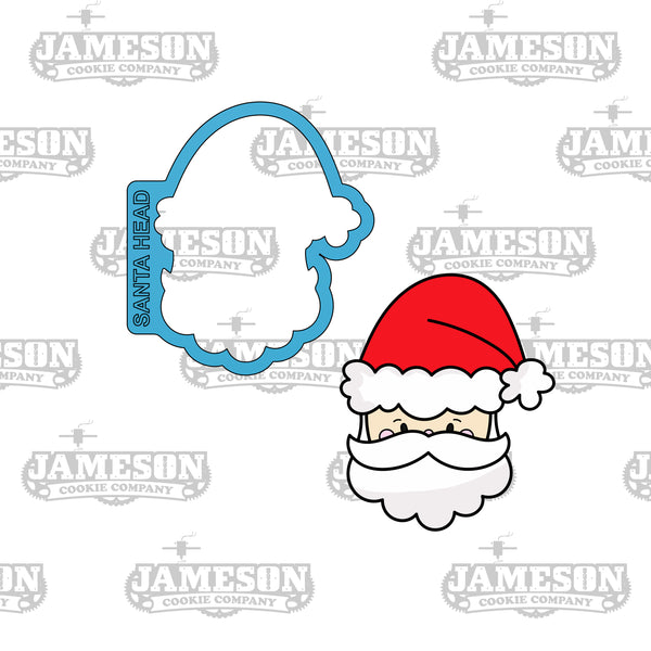 Whimsical Santa - 3 Piece Cookie Cutter Set for 12x5 BRP Box