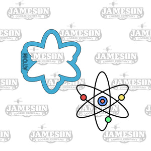 Atom Molecule Cookie Cutter - Back to School, Science, Teacher Theme