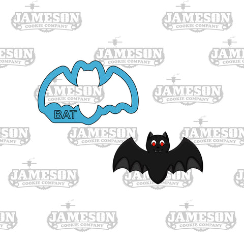 Halloween Bat Cookie Cutter - Vampire Cookie Cutter