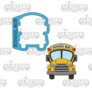 School Bus Cookie Cutter - Back To School Theme