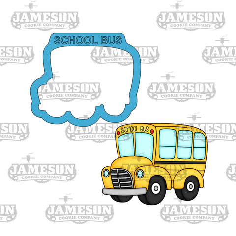 School Bus Cookie Cutter - Back to School, Teacher Appreciation Theme
