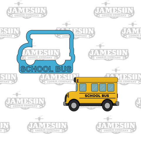 School Bus Cookie Cutter - Back to School Theme