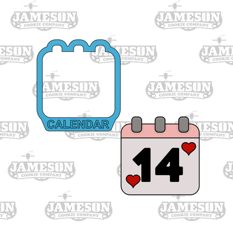 Calendar Page Cookie Cutter - Planner