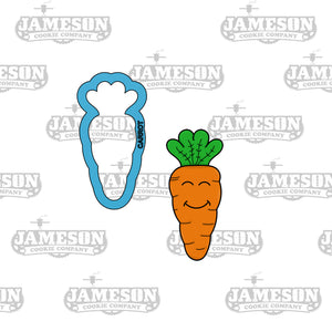 Carrot Cookie Cutter - Easter Bunny - Easter Theme - Vegetable Food - Stick Cookie